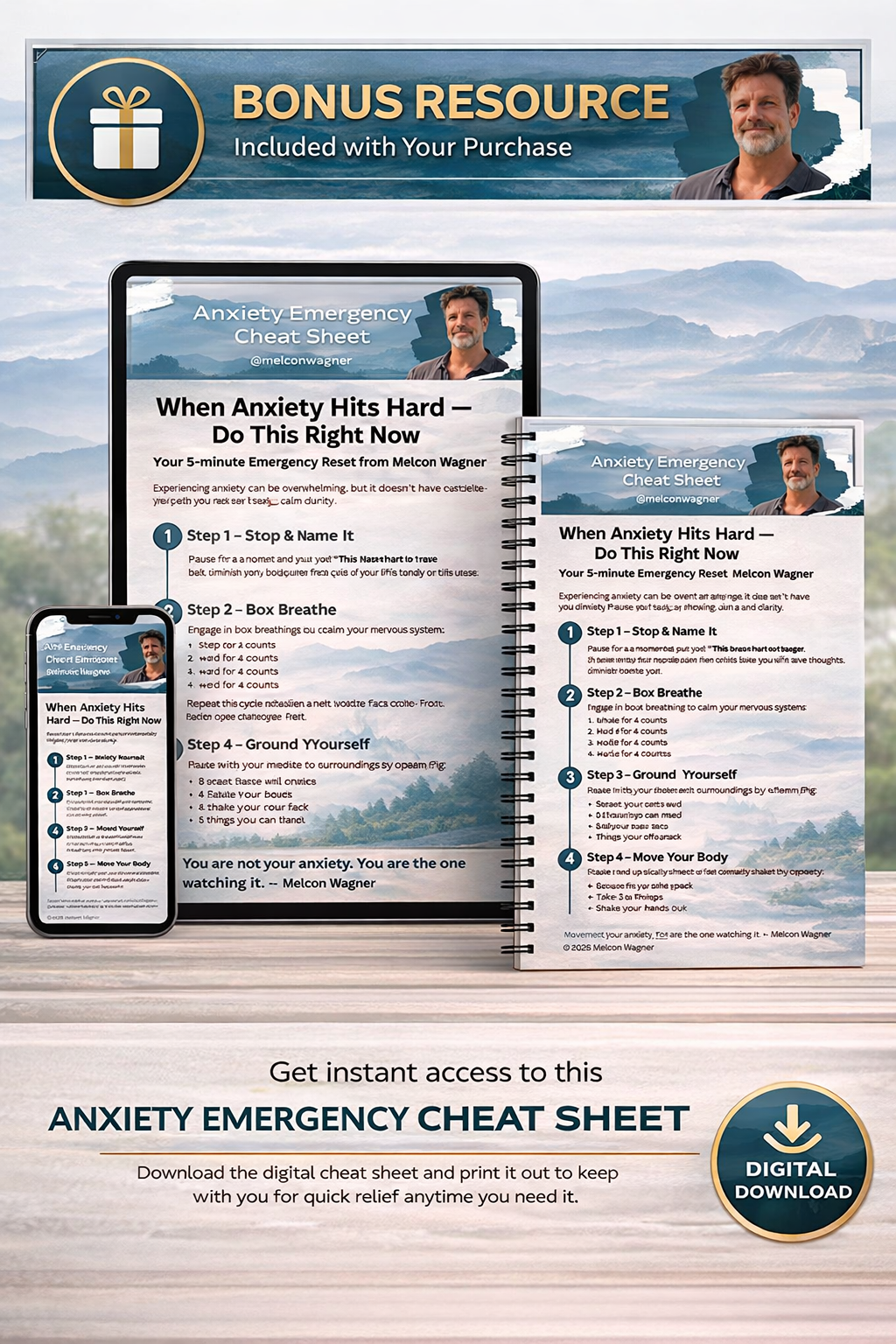 Anxiety Emergency Cheat Sheet